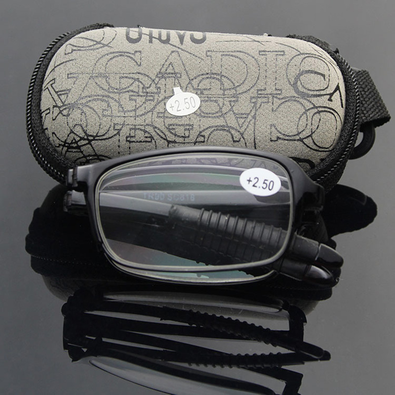 Wallet Slim Titanium - Kacamata desain baca kacamata lipat Pria