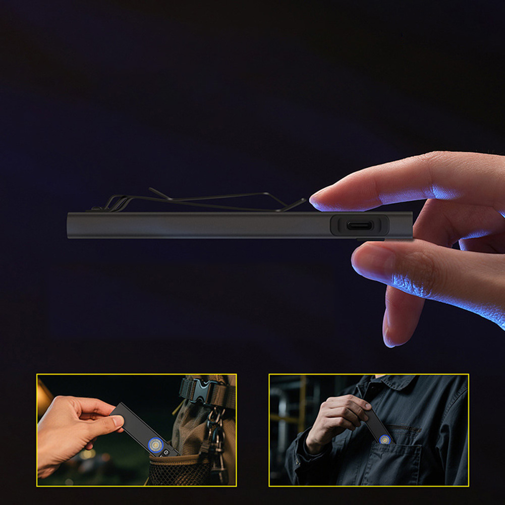 Edc Carry Positions - Senter USB-C 650 Lumen yang Dapat