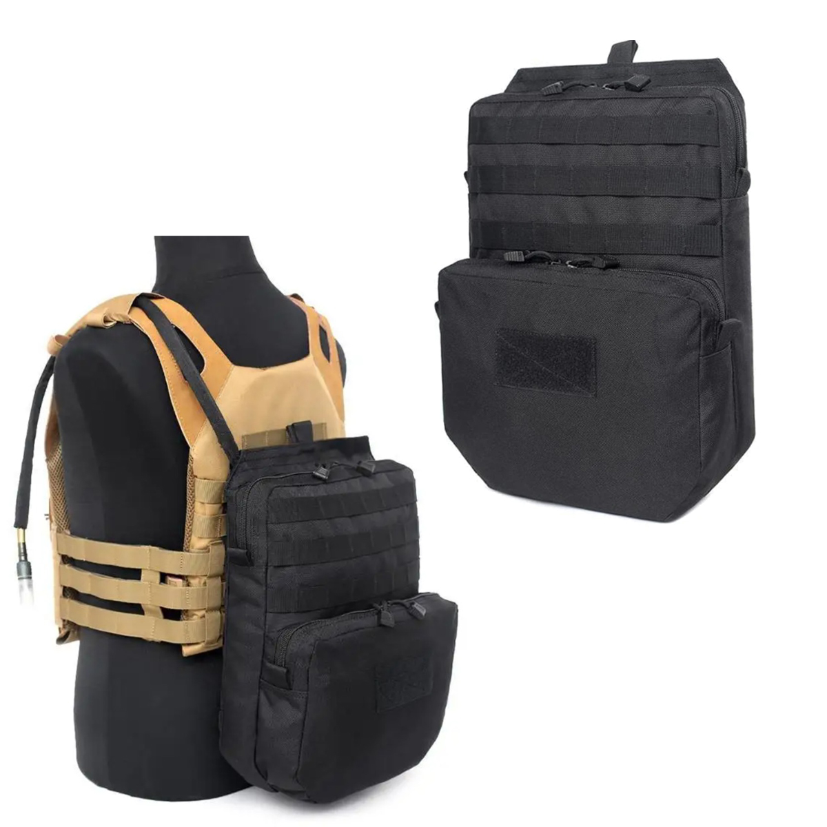Edc Carry Kit - Tas Molle luar ruangan, ransel hidrasi