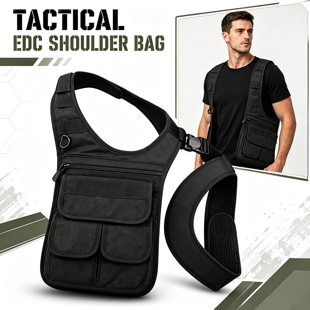 Edc Concealed Carry Sling Bag - Tas Alat Taktis Tersembunyi di Bawah