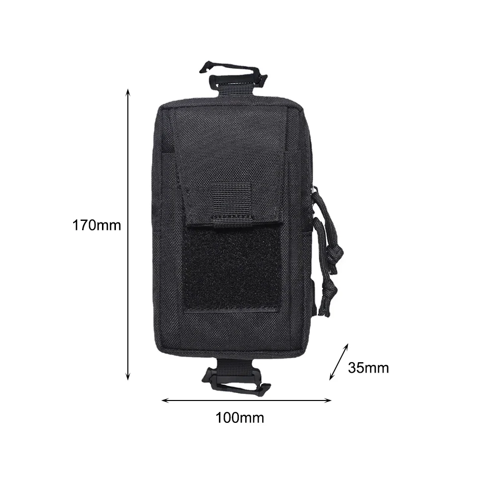 Tas Pinggang Molle dengan Tali - Edc Carry Kit ulasan dan harga