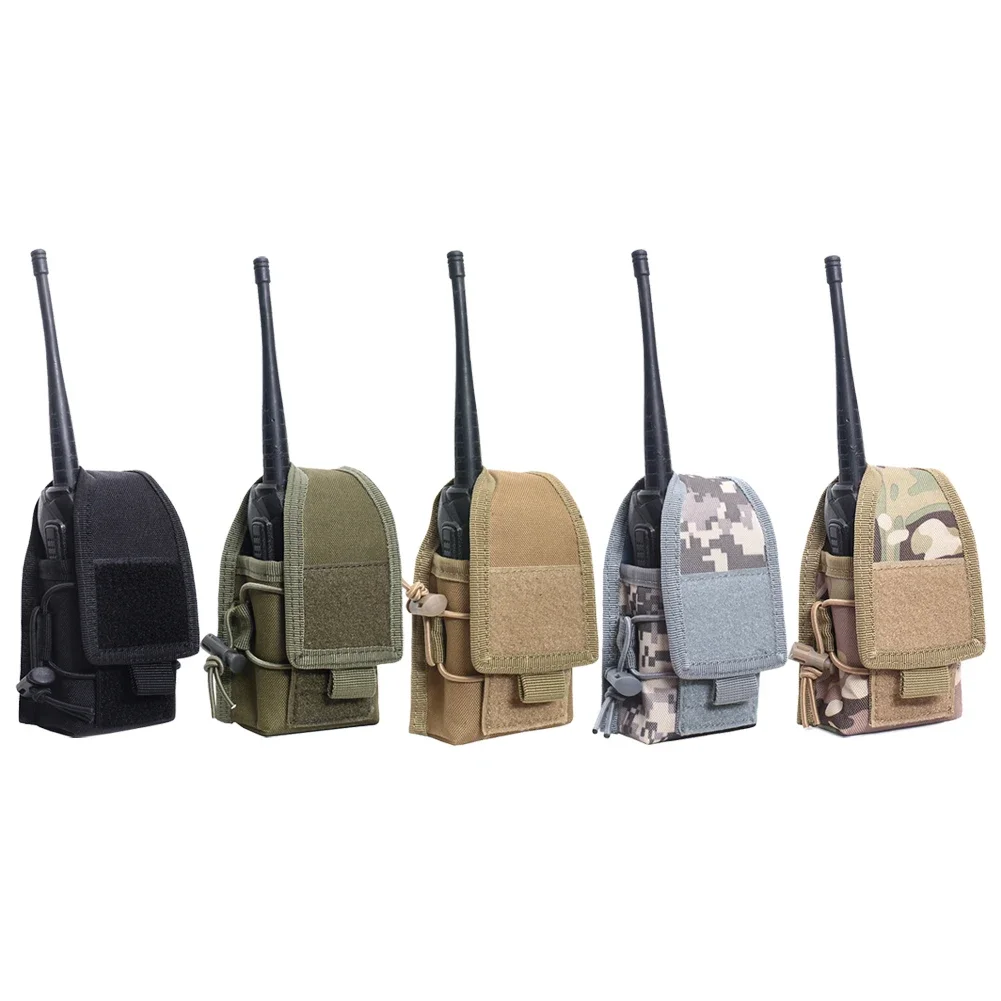 Kantong Radio Molle Taktis Tal - Edc Carry Holster ulasan dan harga