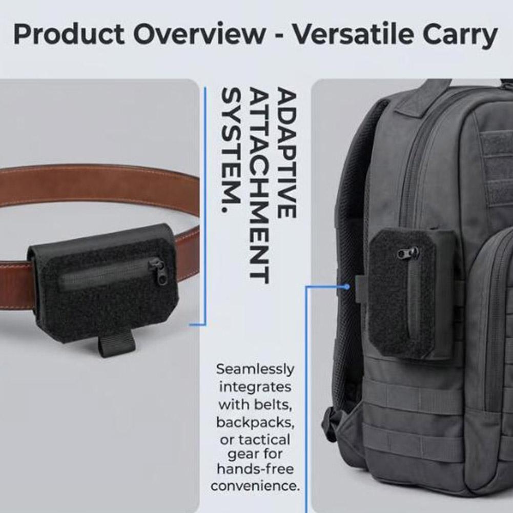 Kantong Sabuk Kompak Mini EDC, - Edc Carry Fanny Pack ulasan dan harga
