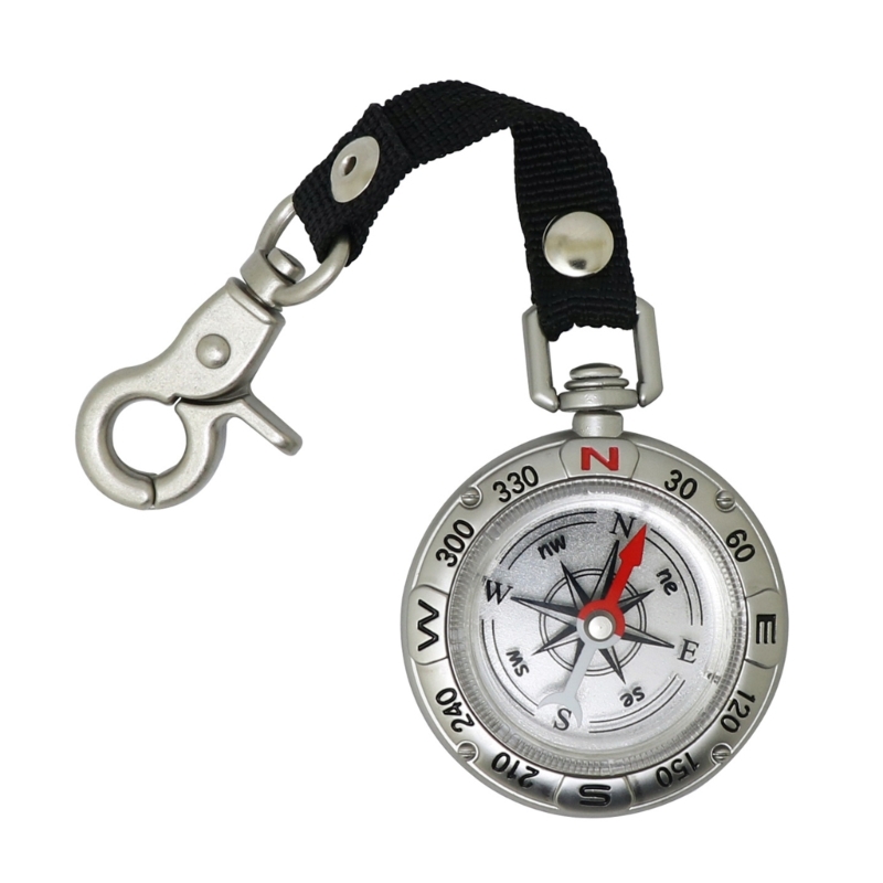 Kompas Mini Dengan Gantungan K - Compass Keychain Mini ulasan dan harga