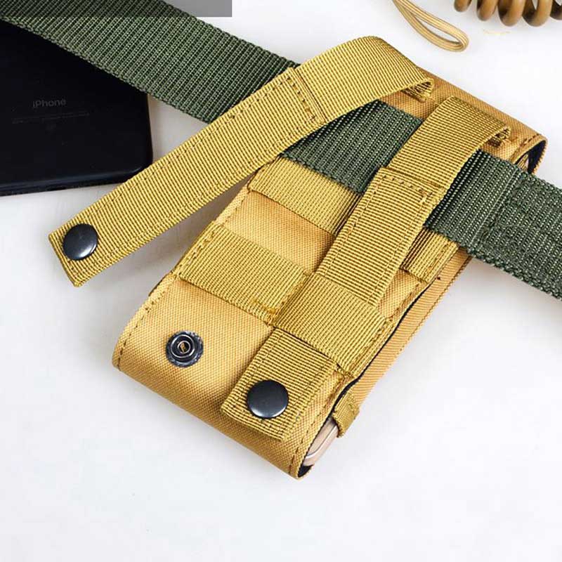 Tas Ponsel Taktis Camo 6 Inci  - Edc Carry Fanny Pack ulasan dan harga
