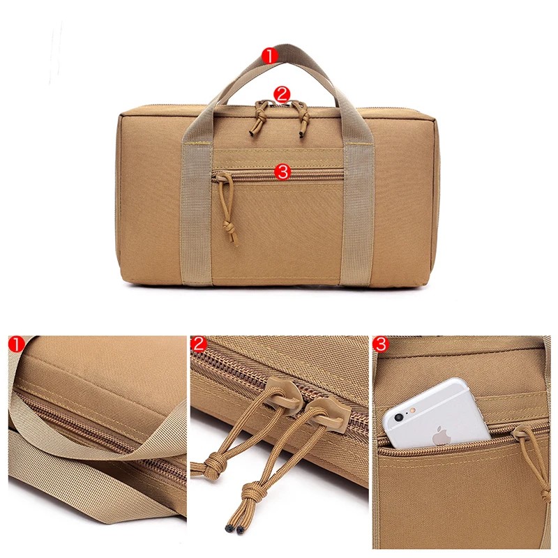 Tas Pembawa Senjata Kantong Al - Edc Carry Handgun ulasan dan harga