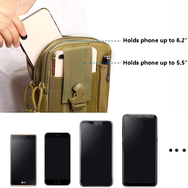 Tas Pinggang Kantong Molle Tak - Edc Carry Fanny Pack ulasan dan harga