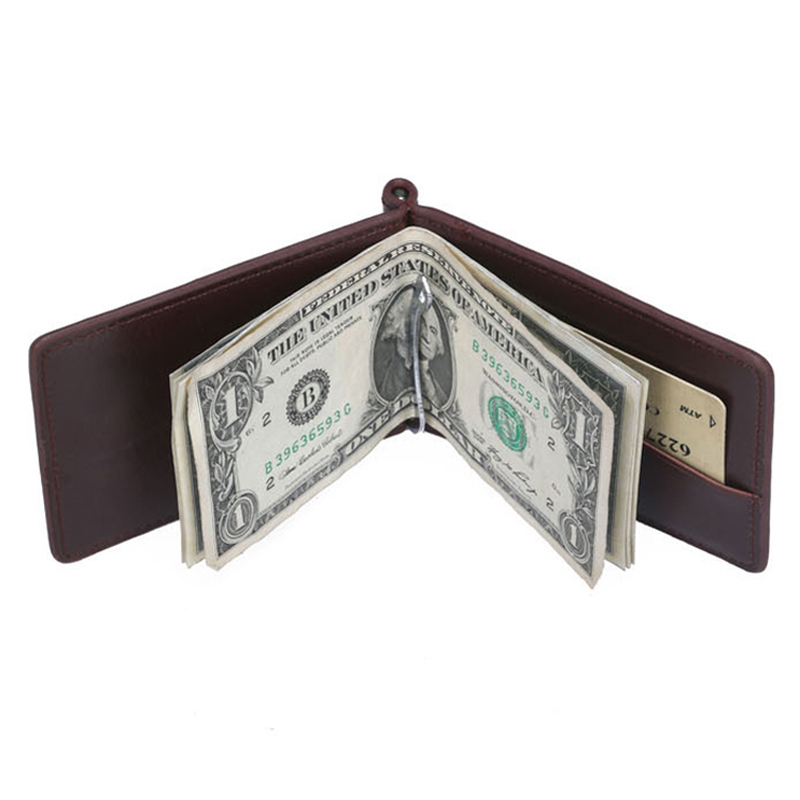 Baru MINI Kulit Pria Uang Klip - Money Clip Magnetic ulasan dan harga
